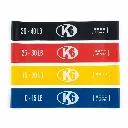 Set de Bandas Cerradas de Resistencia K6 Con Textura