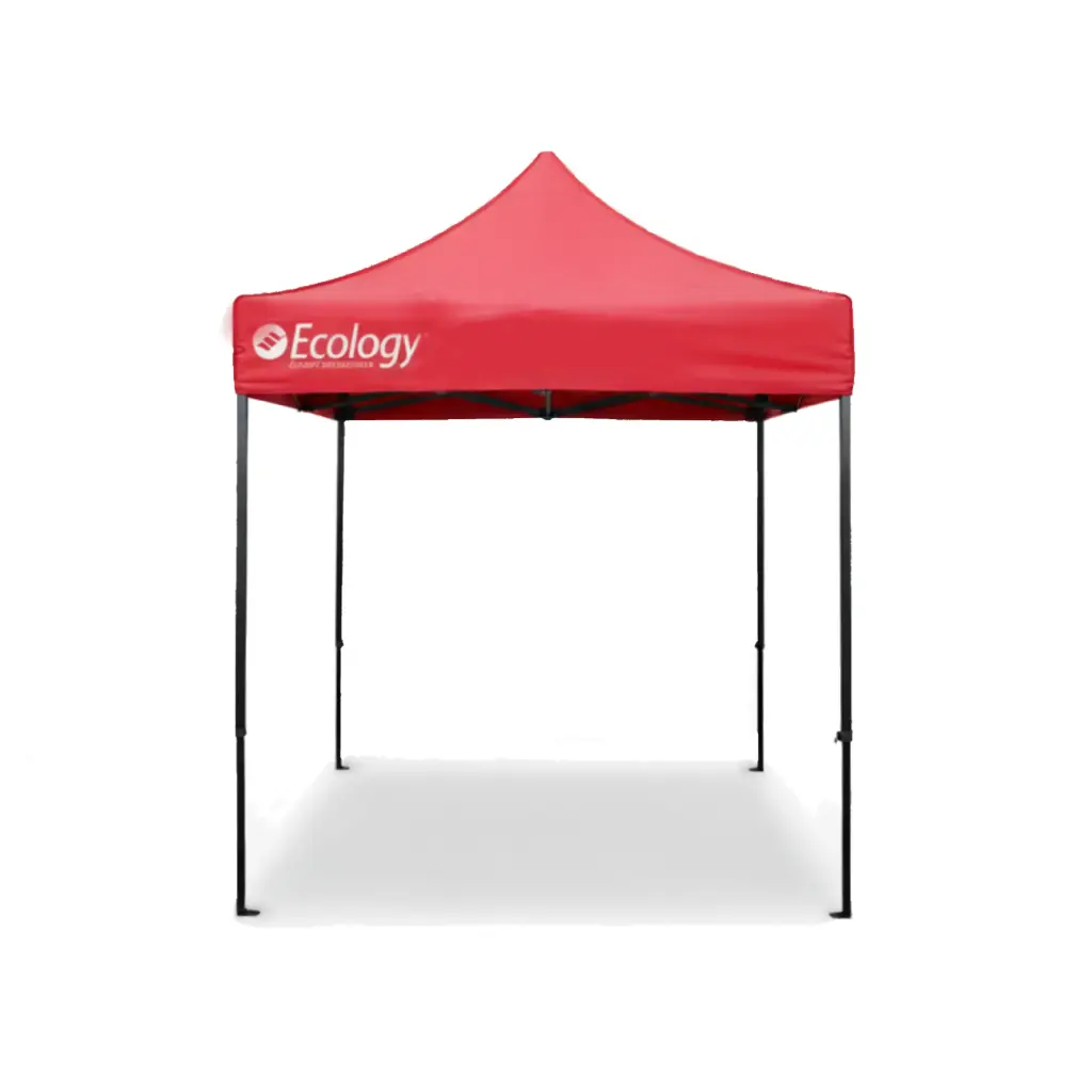 Toldo 2x2 Tipo Acordeon Ecology Sunshine (Rojo)