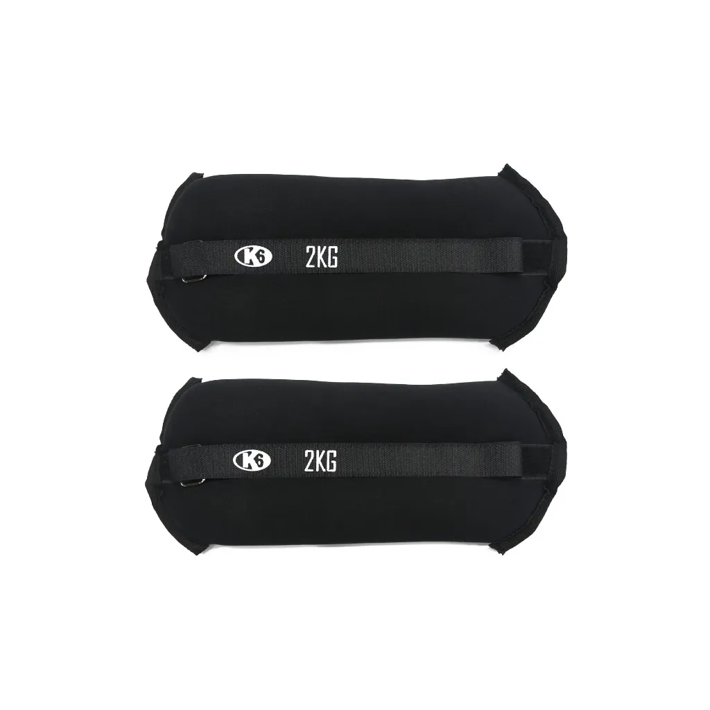 Pesas Tobillera Ajustable K6 2kg c/u V2