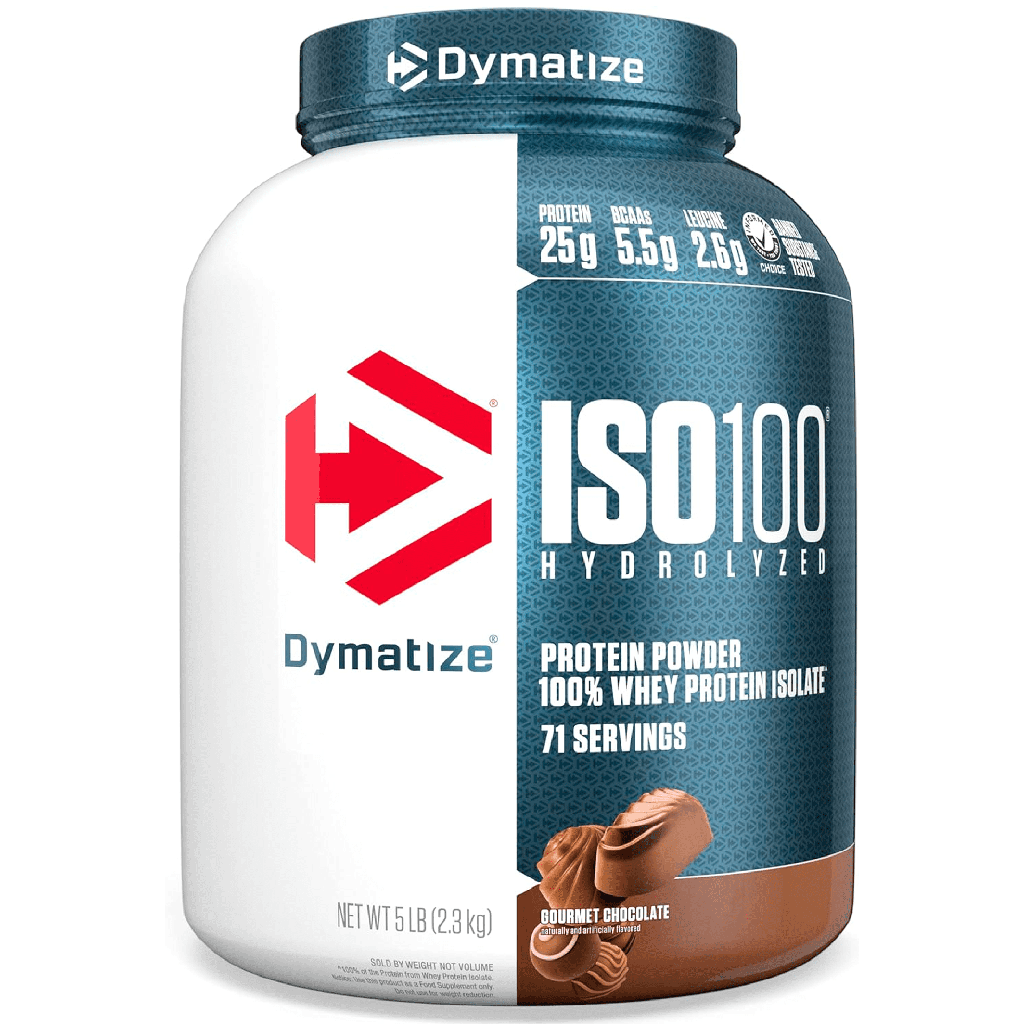 Proteína ISO 100 Hidrolizado Dymatize Gourmet 5lbs 77 Servicios Obsequio