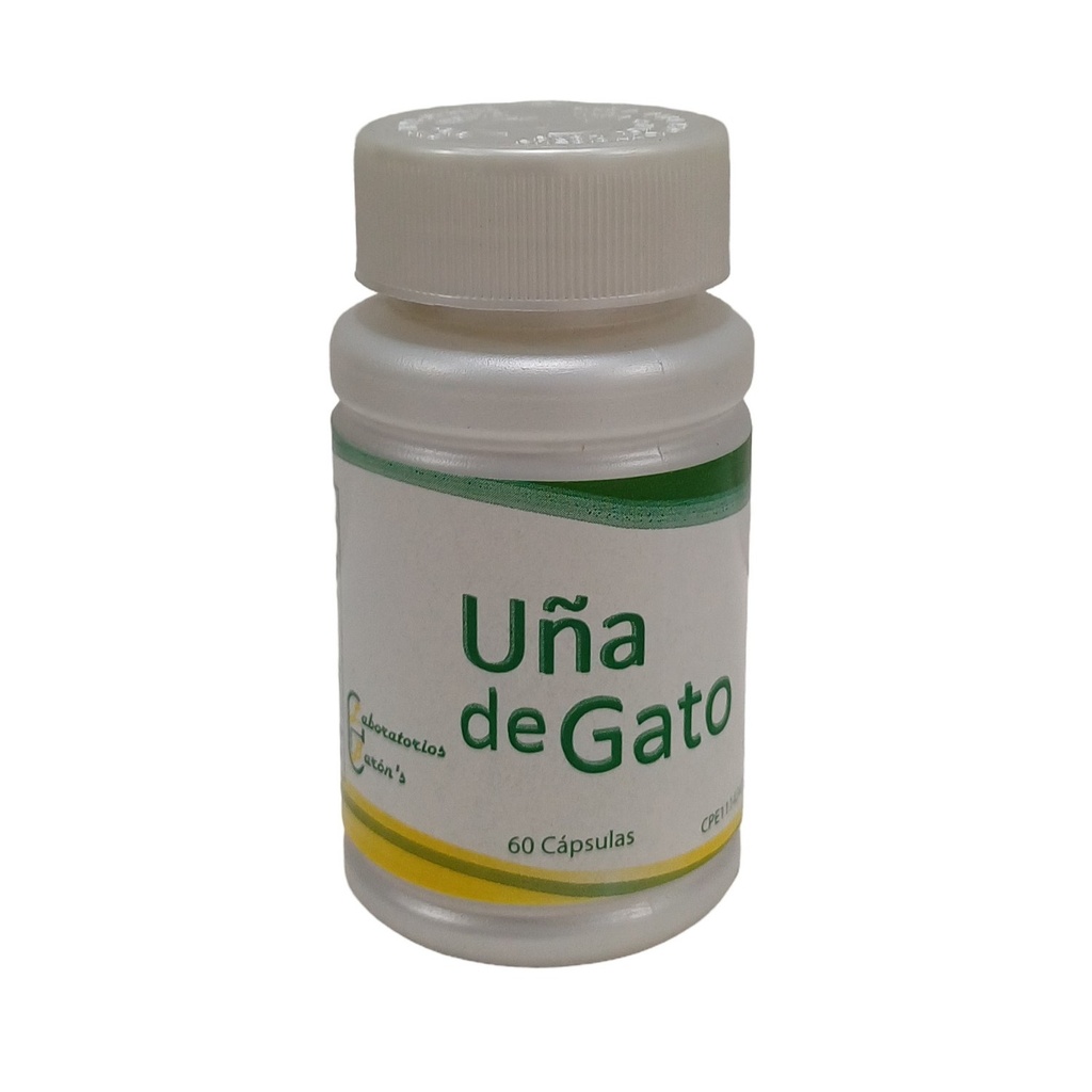 Uña De Gato 300mg 60 Capsulas