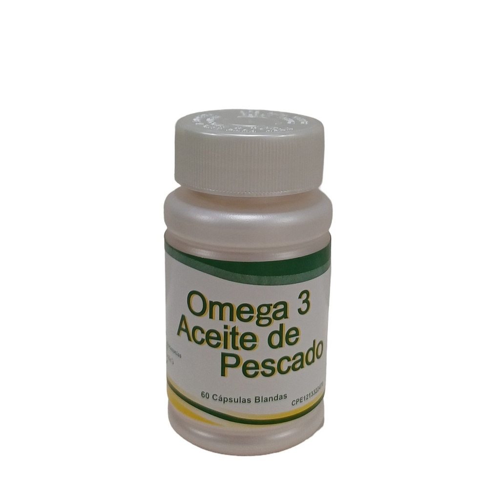 Omega 3 Epa Aceite de Pescado Laboratorios Baron's 1000mg  60 Cápsulas Blandas