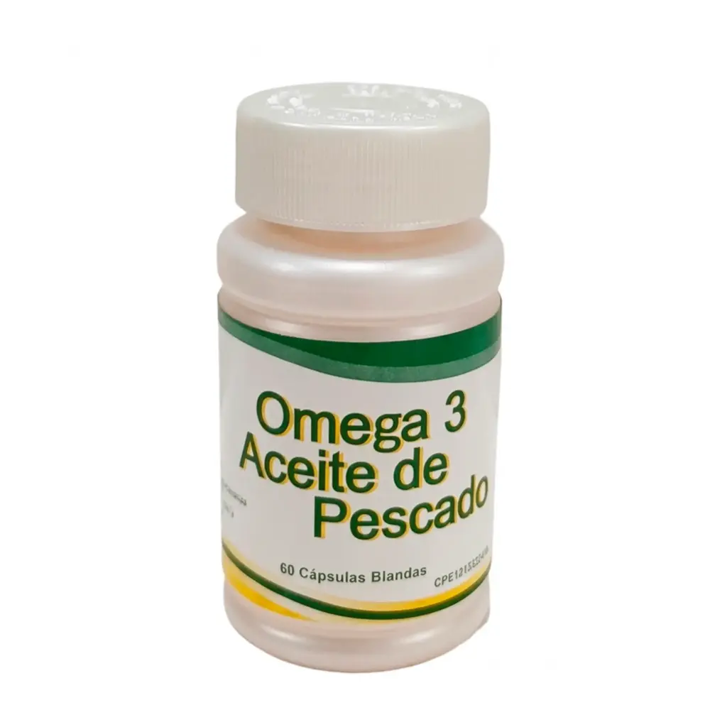 Omega 3 Epa Aceite de Pescado Laboratorios Baron's 1000mg  60 Cápsulas Blandas