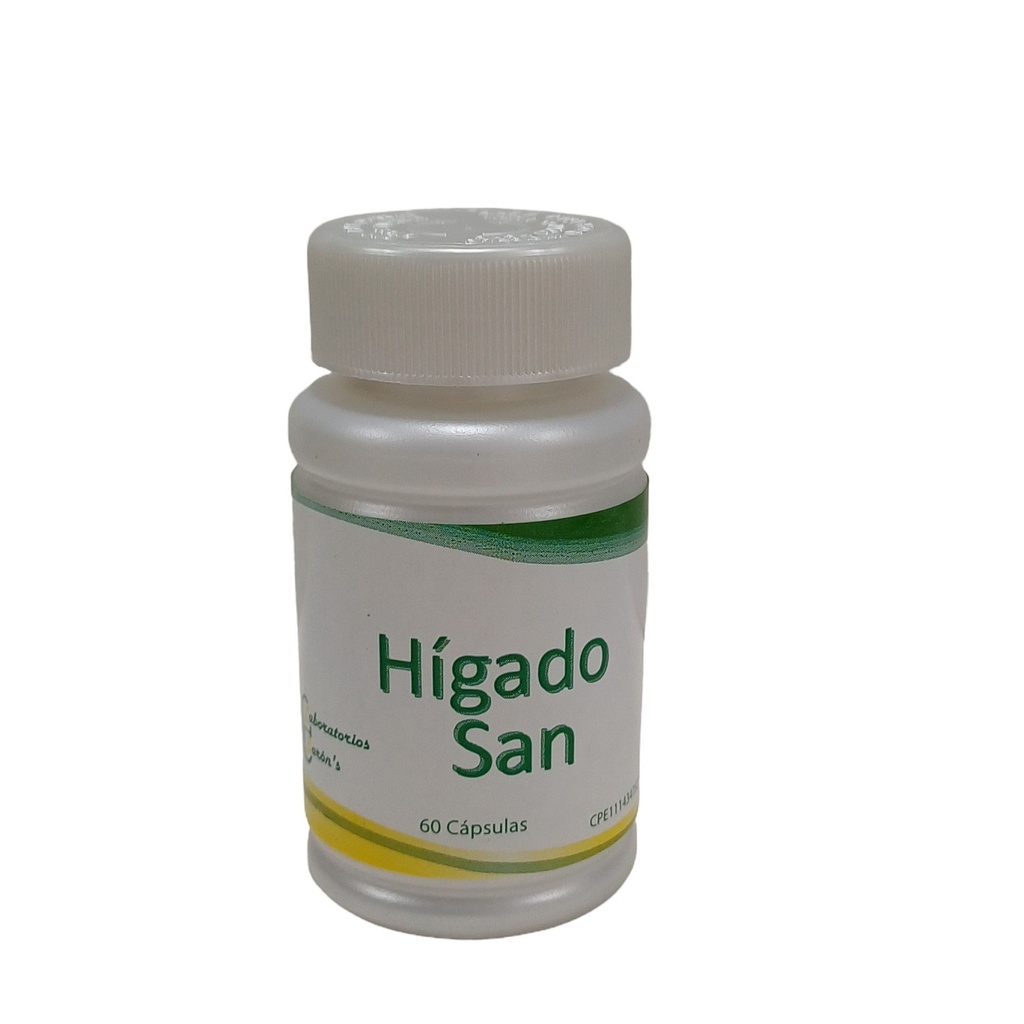 Higado San Milk Thistle 300mg 60 Caps Cardo Mariano Detox
