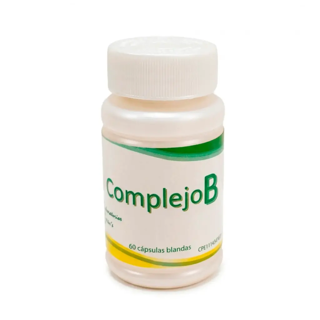 Complejo B Laboratorios Baron's Energía y Bienestar 60 Cápsulas