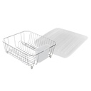 Escurridor Cromado + Bandeja + Portacubiertos