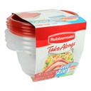 Envase Take Along 3.2C/757ml Tka Rnd 4Pc Ca