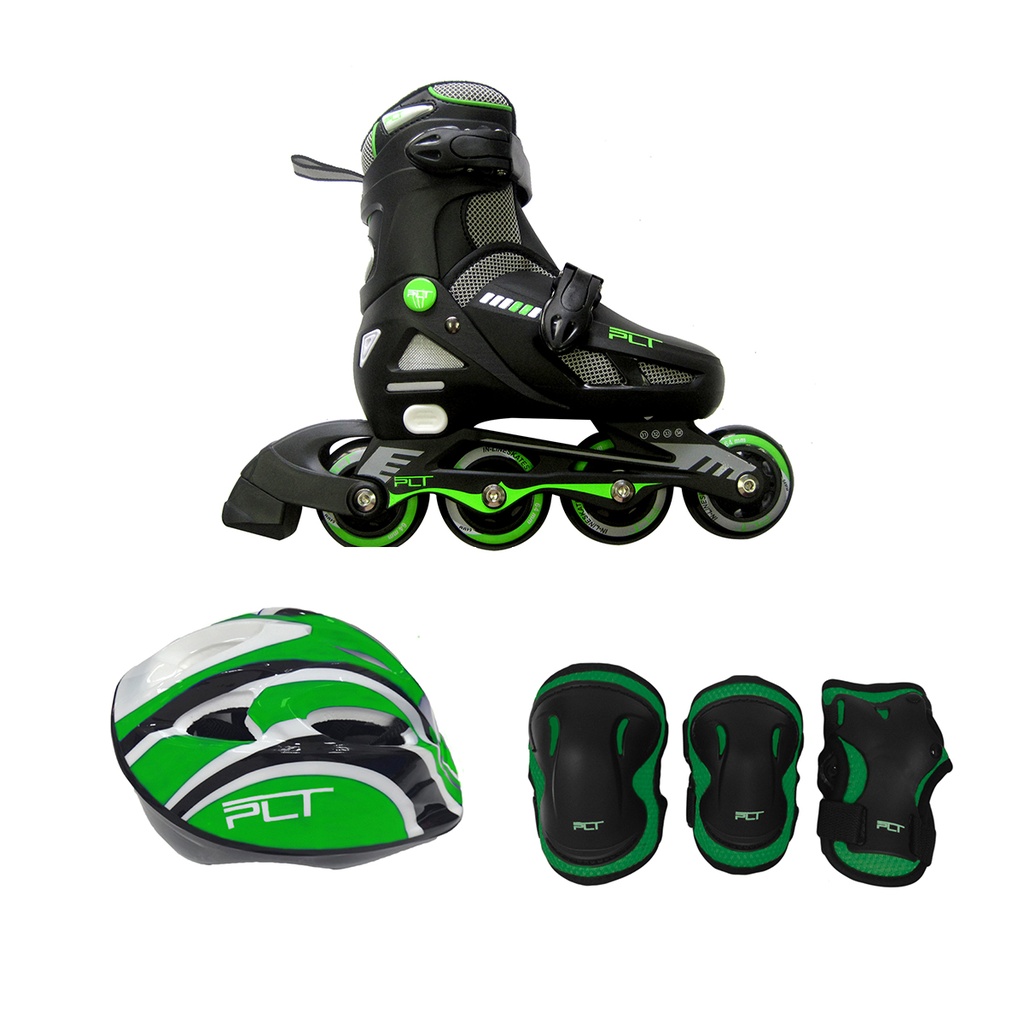 Combo de Niño PLT (Casco+Protectores+Patín) (S)