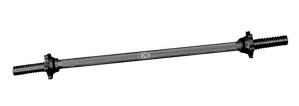 [66621] Barra Cromada para Pesas K6 Recta C/Rosca de 150 cm