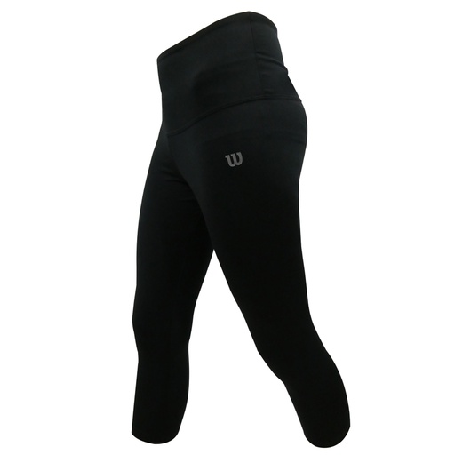 [WT79240NG] Malla Licra Cintura Alta Wilson 79246 Dama Negro (copiar)