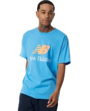[MT21529-VSK-Bult] Camisa de hombre New Balance Essentials Celebrate Azul (bulto x 8 und)