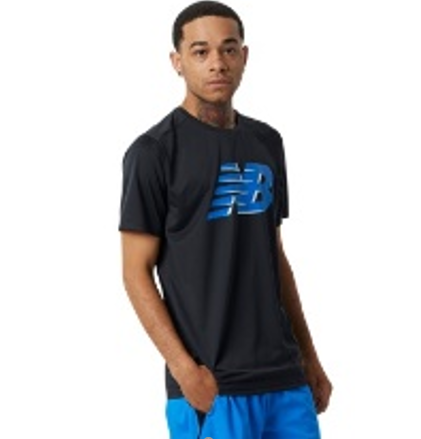 [MT21225-SBU-Bult] Camisa de hombre New Balance Graphic Accelerate Negro (bulto x 8 und)