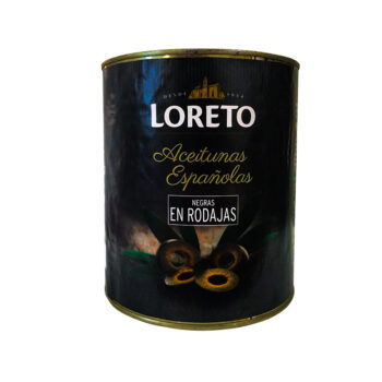 [8423329822368] Aceitunas Negras En Rodajas 3350Gr