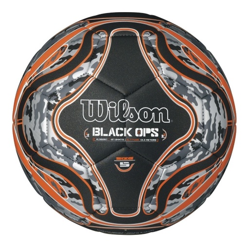 [WTE8302XB05] Balón de Fútbol Wilson Black Ops Naranja NO. 5