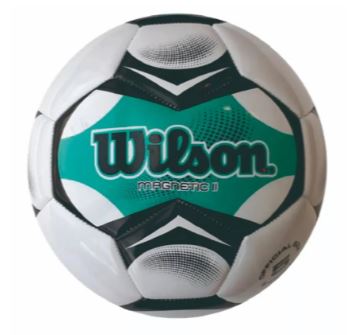 [WTE85405XB0501] Balón de Fútbol Wilson Magnetic II Soccer Bl/Vrd (NO.5) (E8540-01)