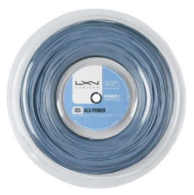 [WRZ990100SI] Cuerda para Raquetas Wilson Luxilon Alu Power 125 Silver (Rollo 220m)