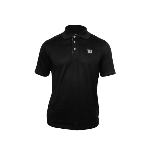 Polo Lisa Negro Wilson 73538 Caballero