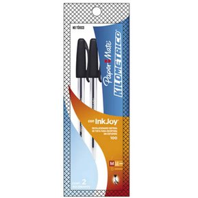 [N1903864] Bolígrafo Kilometrico 100 ST Punta Fina Tx2 Negro